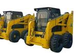 1200kg Skid Steer Loader JC120 Weichai 103kw with Snow Blower in Russia