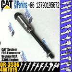 Pencil Fuel CAT Diesel Injector Nozzle 4W7019 0R-3536 Caterpillar 3408 3408B
