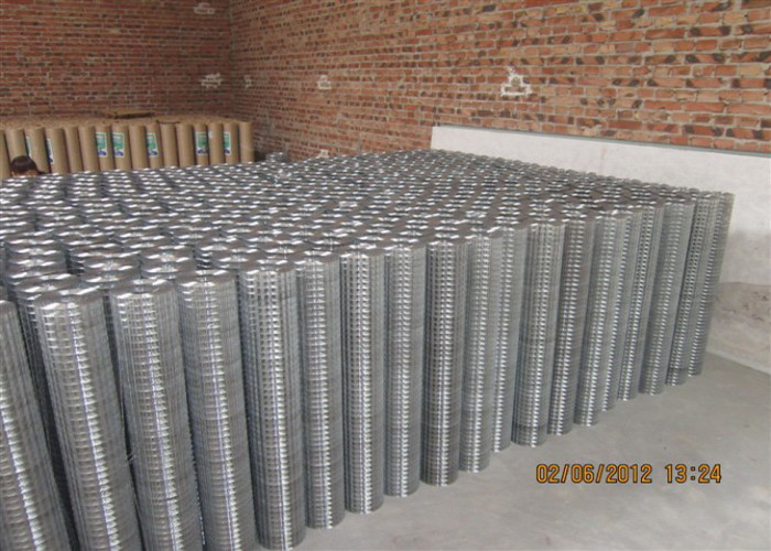 12.5mm X12.5mm Galvanised Welded Wire Mesh Panels for Rabbit Cage