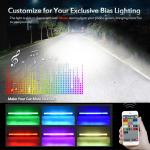 42 Inch 240W 5D RGB Led Car Light Bar Dance Sync With Music Spot / Flood / Combo