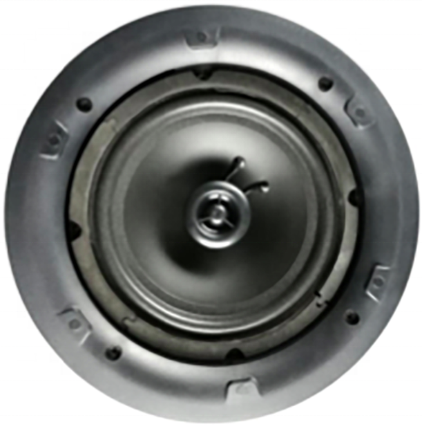 White 8ohm 20w Ceiling Speaker Coaxial 4 Inch PA System OEM ODM