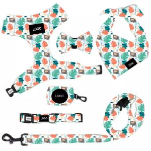 Wholesale Comfortable Pet Harness Set Vest Outdoor Pet Chest Traction Rope Leash from china suppliers
