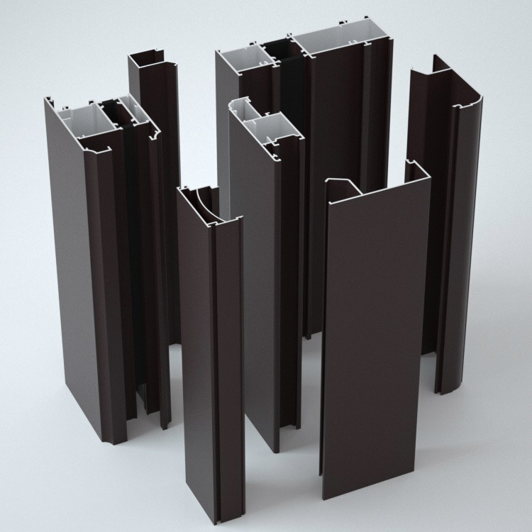 6005 6082 Aluminum Extruded Profile Structure Aluminum Profile