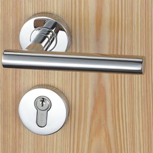 Wholesale Satin Stainless Steel Mortise Door Lock Fits For 38 - 50mm Door Thickness from china suppliers