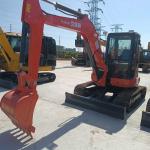 Used Kubota Mini Excavator U55-4 0.16m3 Bucket Capacity Original Excavator