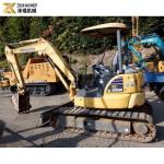 Used Japan Komatsu PC55MR PC55MR-2 Excavator 5.5Ton for Building and Agriculture