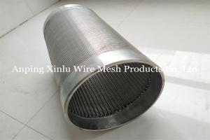 Wholesale Johnson Screen Tube Stainless Steel Wedge Wire Filter Screen Anti Corrosive from china suppliers