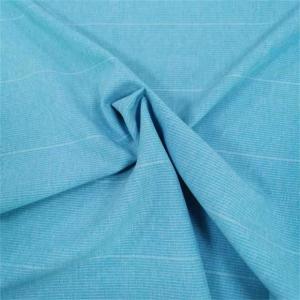 Wholesale Stripe Cationic Knit Polyester Spandex Fabric 170gsm Poly Woven from china suppliers