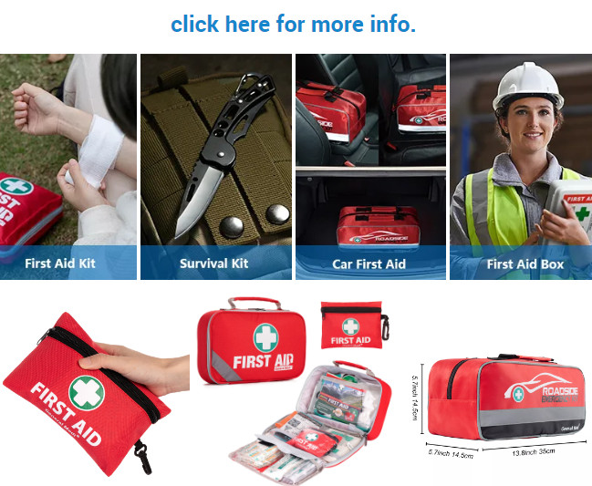Home Waterproof First Aid Kit Supplies Portable Survival Emergency