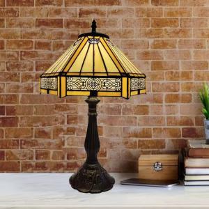 Wholesale 30cm 40cm Antique Desk Decor Lamp Bar Bedroom Living Room Home Decoration Light Handcrafte Stained Glass Table Lamp from china suppliers