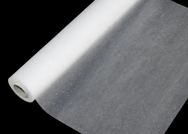 Glitter Wire Drawing Finish Pre-coated Holographic Film 1300mm Width Ideal for Secure Heat Seal Gift Boxes