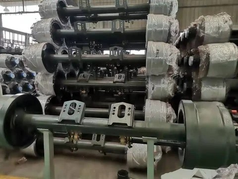 Semi-Trailer Axle Replacement Fuwa Trailer Axle Parts