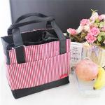 FDA Approved PEVA Lining Insulated Lunch Tote For Food