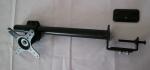 high grade steel Single Arm Laptop Mount 45 Tilt for office