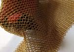 Stainless Steel 316 Safety Decoration 0.8mmx7mm Metal Ring Mesh