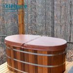 Abrasion Resistance Hot Springs Hot Tub Cover Energy Efficiency Wood Spa Cover