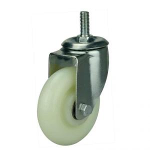 Wholesale 100mm Stem Mount Casters Swivel Caster Wheels Stem Castors Nylon Caster Wheels from china suppliers