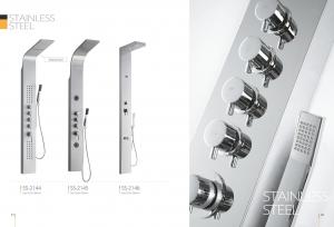 Wholesale Multi Function Stainless Steel Shower Panels For Bathrooms / Country Clubs from china suppliers