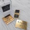 Perfume Metal Custom Gold Private Label Brand Aluminum Metal Logo Sticker