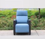 CE BSCI Home Rattan Furniture Modern Office Sofa Mid Century Recliner