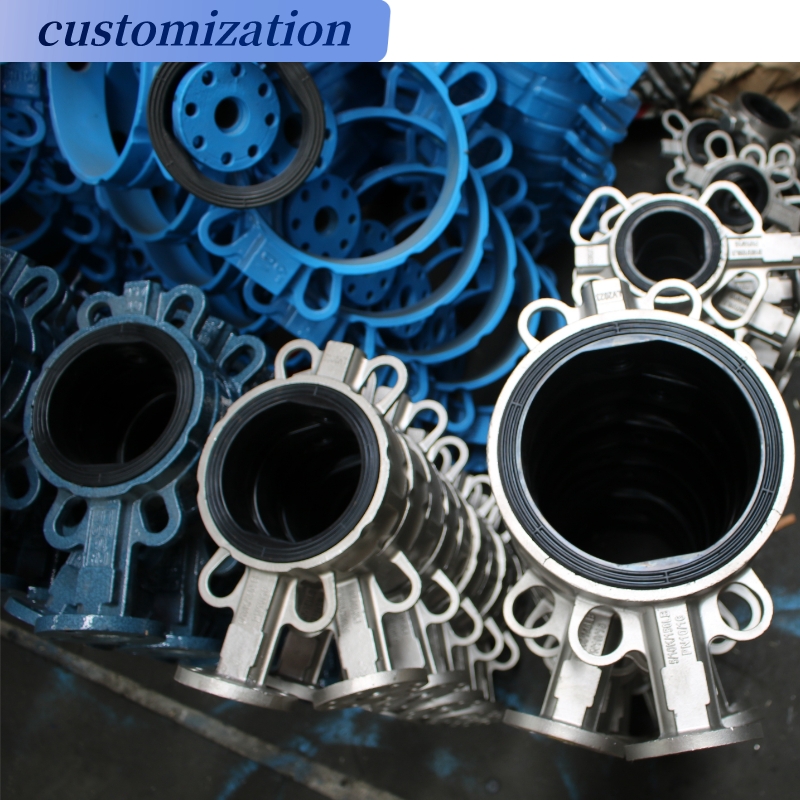 Water Media Wafer Type Butterfly Valve with Pneumatic Actuator