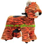 Park Equipment Electric Arcade Coin Operated Plush Stuffed Walking Animal Music