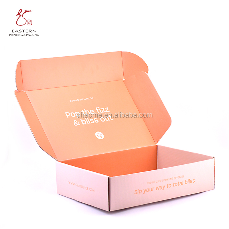 Custom Toothpaste Corrugated Cardboard Packaging Double Sides Printed
