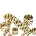 Graphite Plugged Oil Free Slide Plate Self Lubricating
