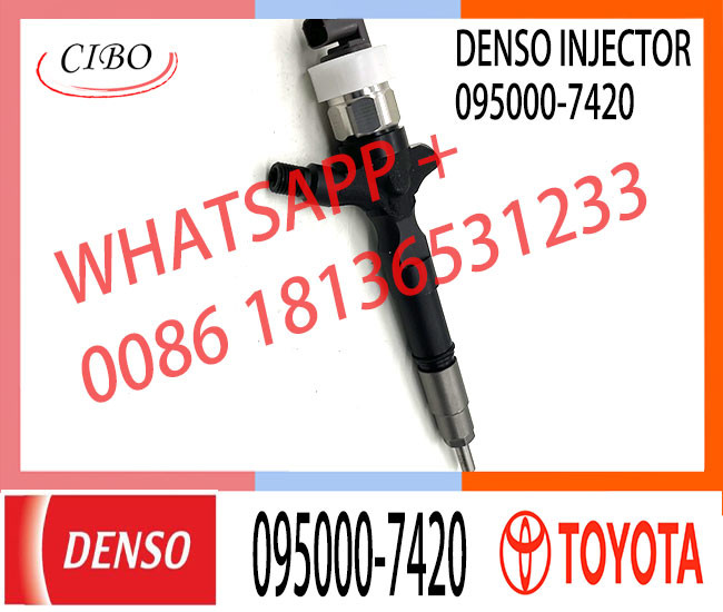 Common Rail Fuel Injector Assembly 095000-7420 23670-30250 injectorfor Toyota Land Cruiser 1KD-FTV 095000-7420 23670-302