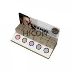 2-Tiered Golden Makeup Display Cosmetic Store Counter Display Unit