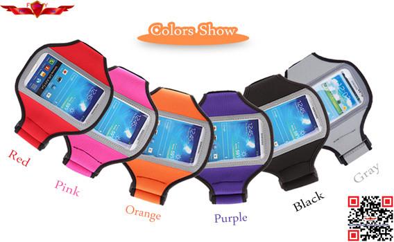 100% Qualify Brand New Outdoor Sprots Armband Case For Samsung Galaxy S3 S4