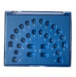 Bondable Stainless Steel Metal Orthodontic Bracket Crystal Sapphire Braces ALS