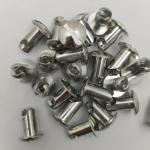 Universal Silver Aluminum 5/16".500" 1/4 Quick Turn Dzus Small Head Sprint Car
