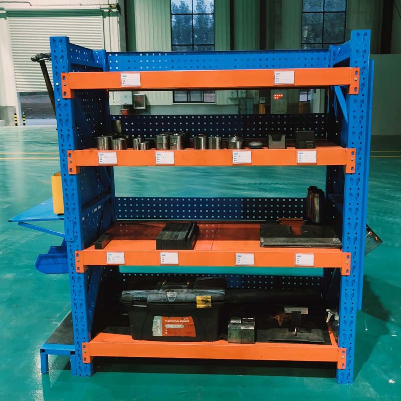 Customized Warehouse Shelving Storage Rack Boltless / Rivet Design