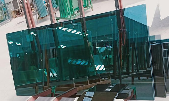 Colored Reflective Float Glass with Dark Blue, Dark Green, French Green, Light Green
