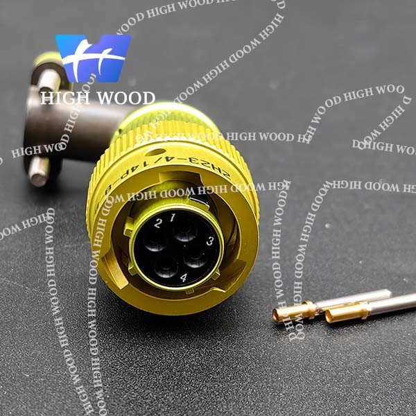 ZH23 Series Environmental Resistance Bayonet Electrical Connector ZH23-41/4P-8-B