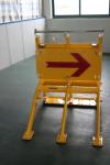 Collapsible Interceptor Portable Vehicle Barricades Aluminum Rubber Sheet
