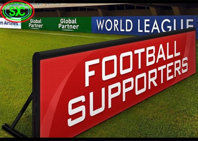 High Resolution Stadium Full Color LED Die-Cast Aluminum Screen , 7500cd/Sqm High Definition Video Display