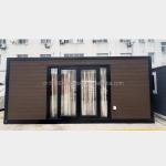 EU 20ft Wooden Houses Prefabricated Houses Galvanized Steel Structure Modern