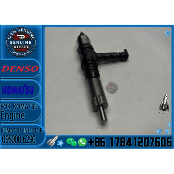 Diesel Common Rail Fuel Injector 095000-6290 6245-11-3100 For Komatsu 6D170 Engine