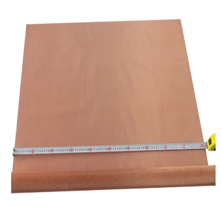 Non Magnetic Braided Shielding Pure Fine Copper Mesh Sheet Wear Resistant