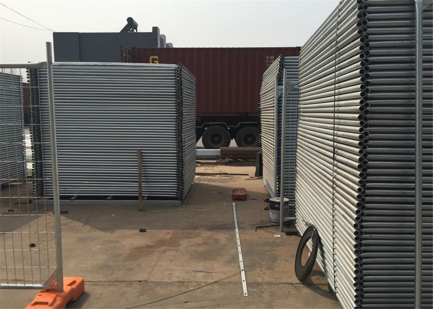 Temporary Fencing panels suppliers Canberra ACT area 2100mm x 3300mm temp site construction panels as4687-2007 standard