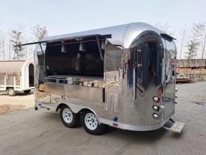 Wholesale Airstream Food Trailer Stainless Steel Fast Food Truck Cart Available On Sale from china suppliers
