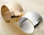 DC Gold Sputtering on Jewelry, IPG Gold Plating Machine, wedding rings 24K real