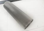 0.6mm Slot ID200mm H600mm Carbon Water Filter Cartridge For Dewatering Machine