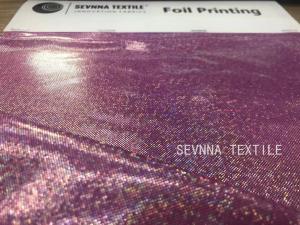 Wholesale Glitter Printed Foils Custom 190GSM Recycled Swimwear Fabric from china suppliers