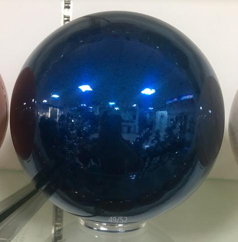 Stainless Steel Mirror Ball Garden Ornament Visual Display Props Ceiling
