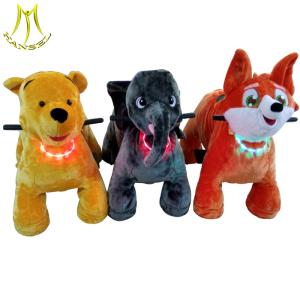Wholesale Hansel kids ride on electric cars toy for wholesale and 24v electric ride on walking animal with ride on animal toy from china suppliers
