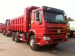 Customized White HOWO Dump Truck 6X4 Drive Wheel Diesel Fuel Rhd Hydraulic Type