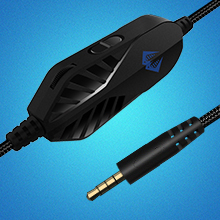RGB Audifonos Gamers Oil Pastel Wired Over Ear Headphones For PC Xbox One PS5